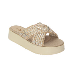 Sandalia Casual Confort Línea Lola Mod. 2303 Plata