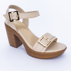 Sandalia Vestir Línea Ébano Mod. 3769 Hueso