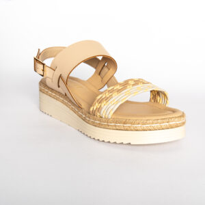 Sandalia casual Línea Acacia Mod. 3902 Hueso