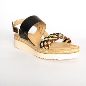 Sandalia casual Línea Acacia Mod. 3902 Negro