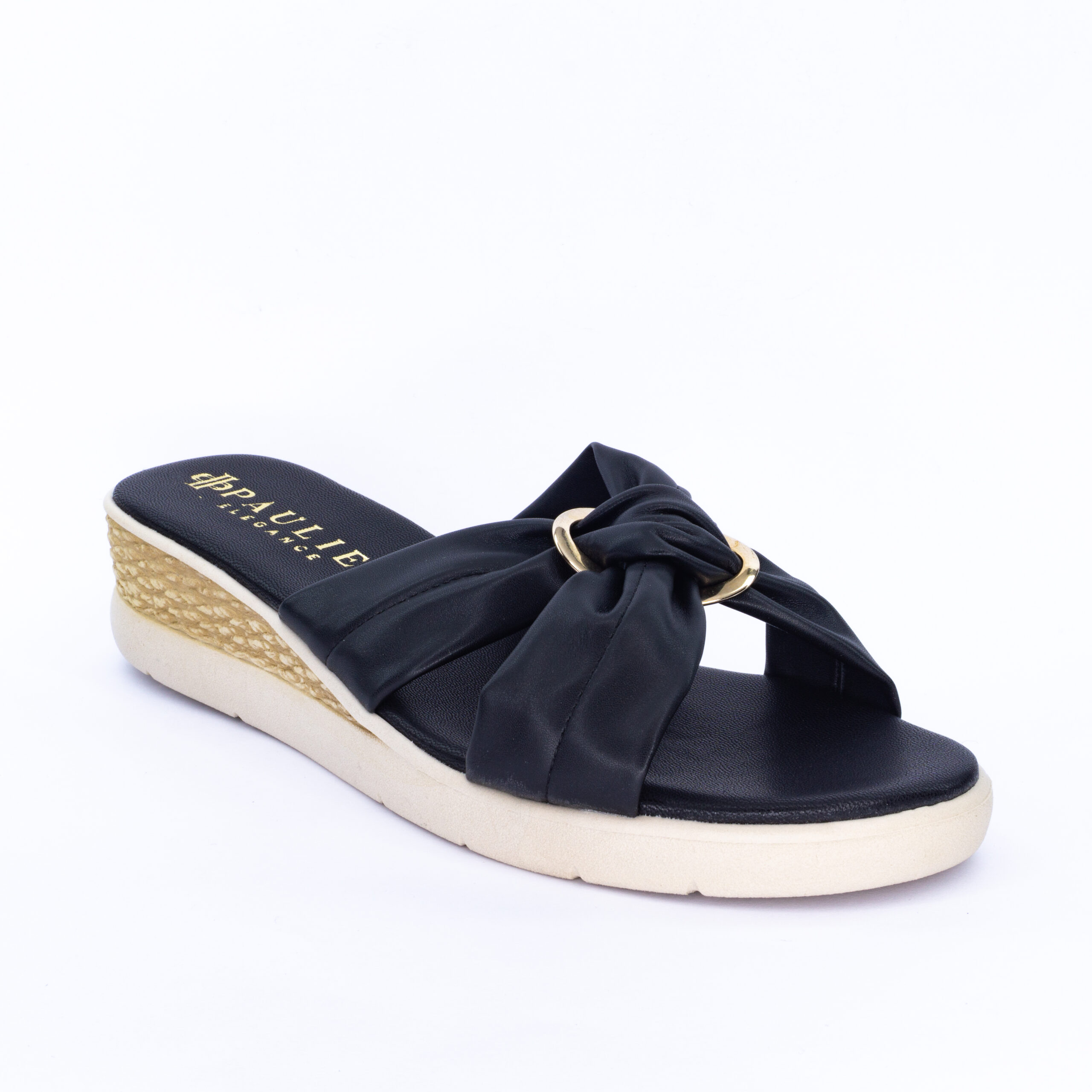 Sandalia casual confort línea Adela Mod. 1503 Negro